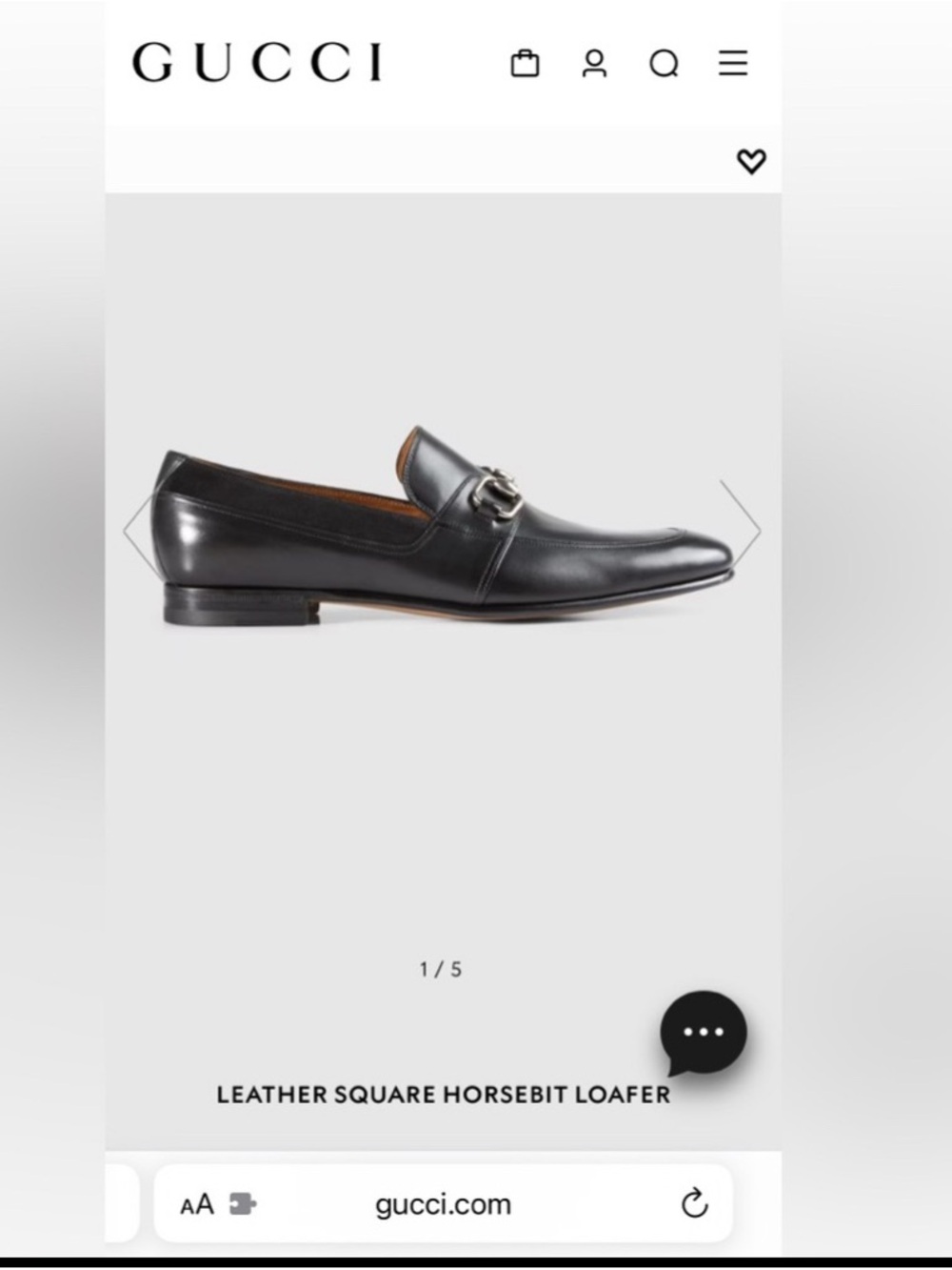 Gucci Men’s Black Leather Shoes - Picture 11 of 11